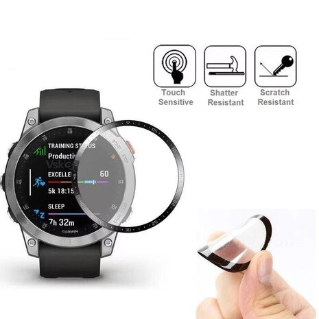 Strap-it Strap-it Protecteur d'écran Garmin Forerunner 265 (PMMA)