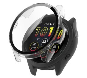 Strap-it Coque rigide avec verre Garmin Forerunner 265s (transparent)