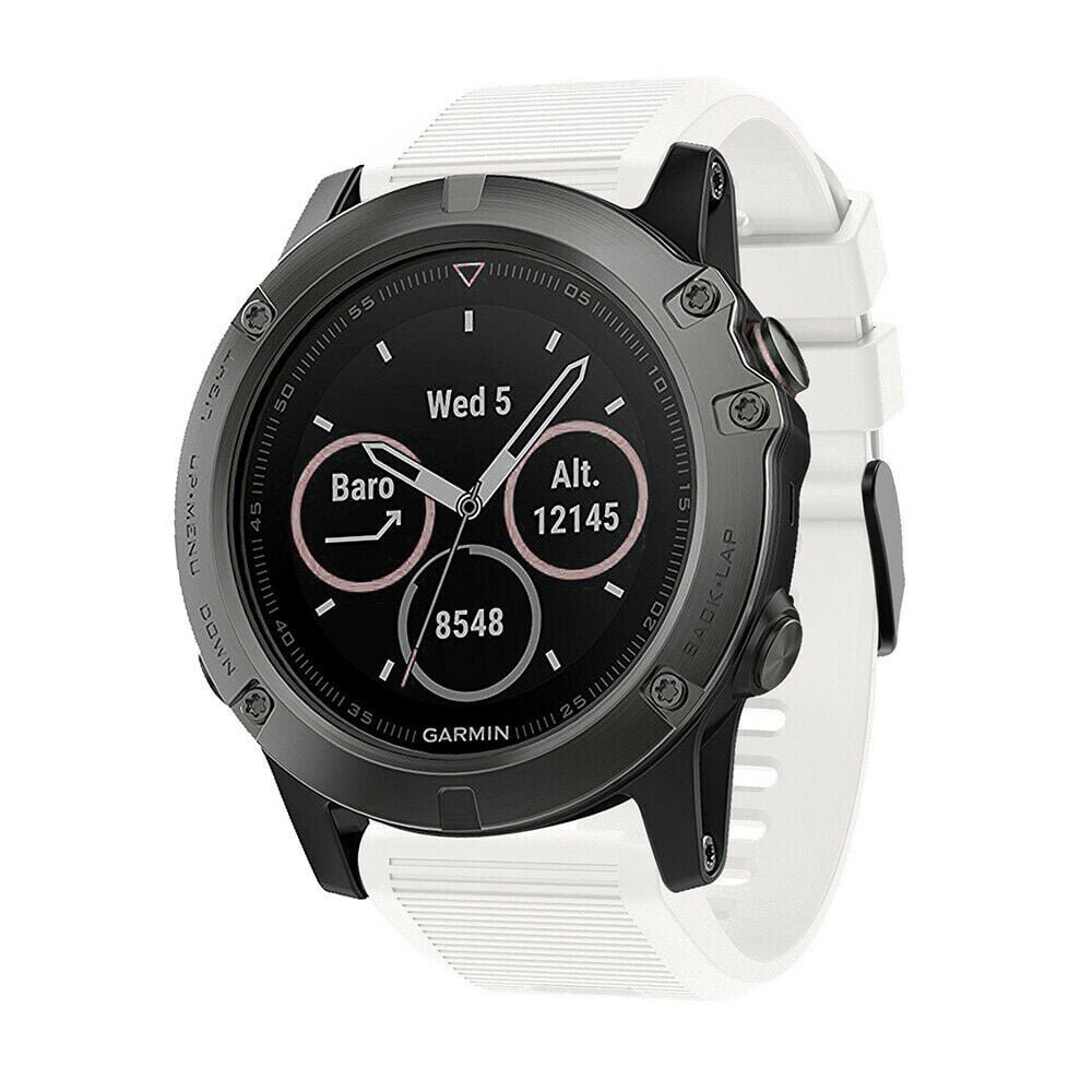 Strap-it Strap-it Bracelet silicone Garmin Fenix 3 (blance)