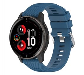 Strap-it Bracelet silicone Garmin Venu 2 Plus (bleu)