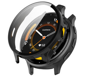 Strap-it Coque rigide avec verre Garmin Venu 3s (noir)