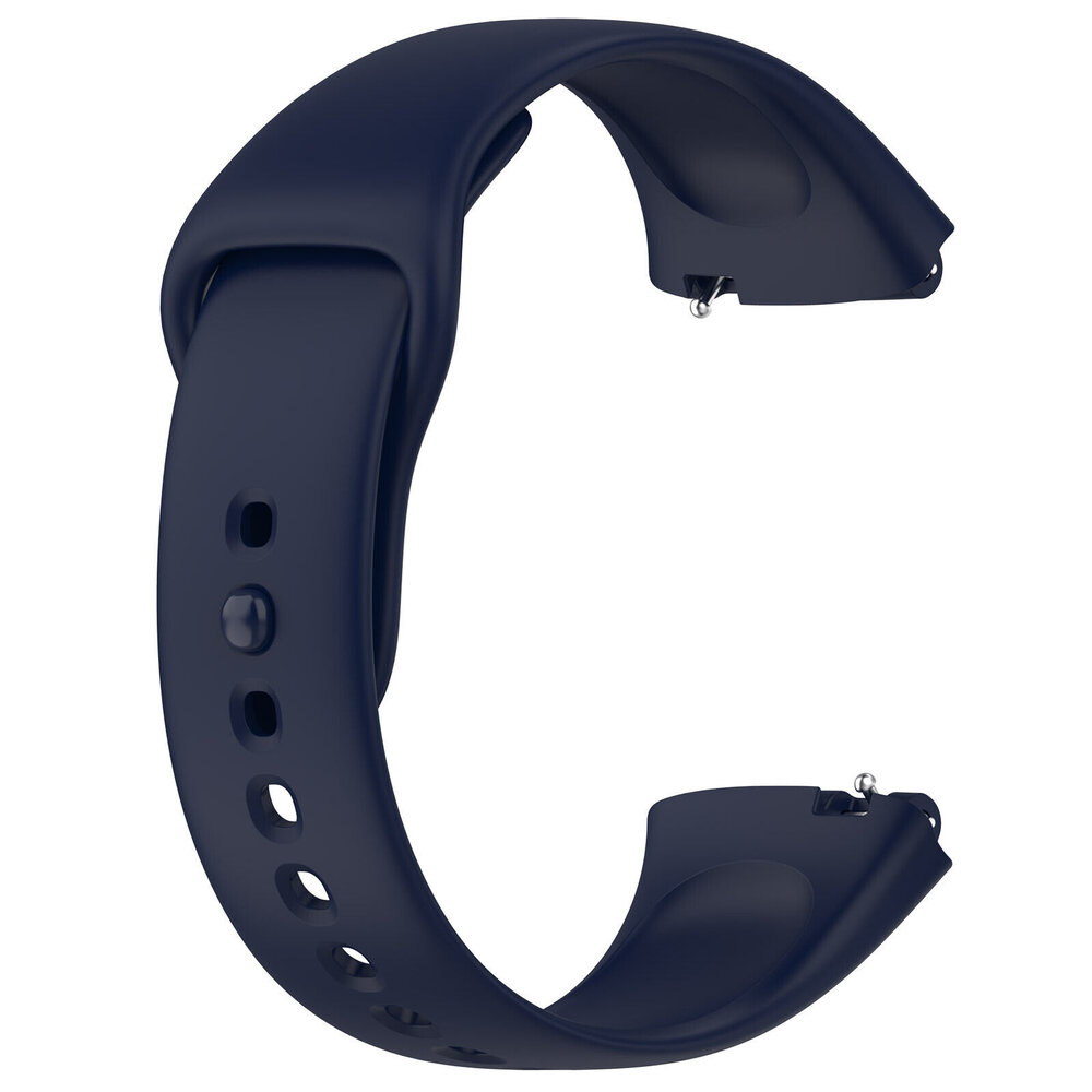 Strap-it Strap-it Bracelet silicone Redmi Watch 3 Active / Lite (bleu foncé)