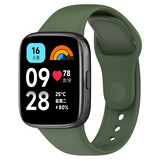 Strap-it Bracelet silicone Redmi Watch 3 Active / Lite (vert)