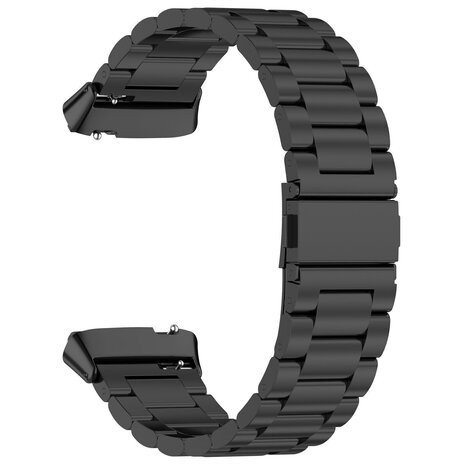 Strap-it Strap-it Bracelet acier Redmi Watch 3 Active / Lite (noir)