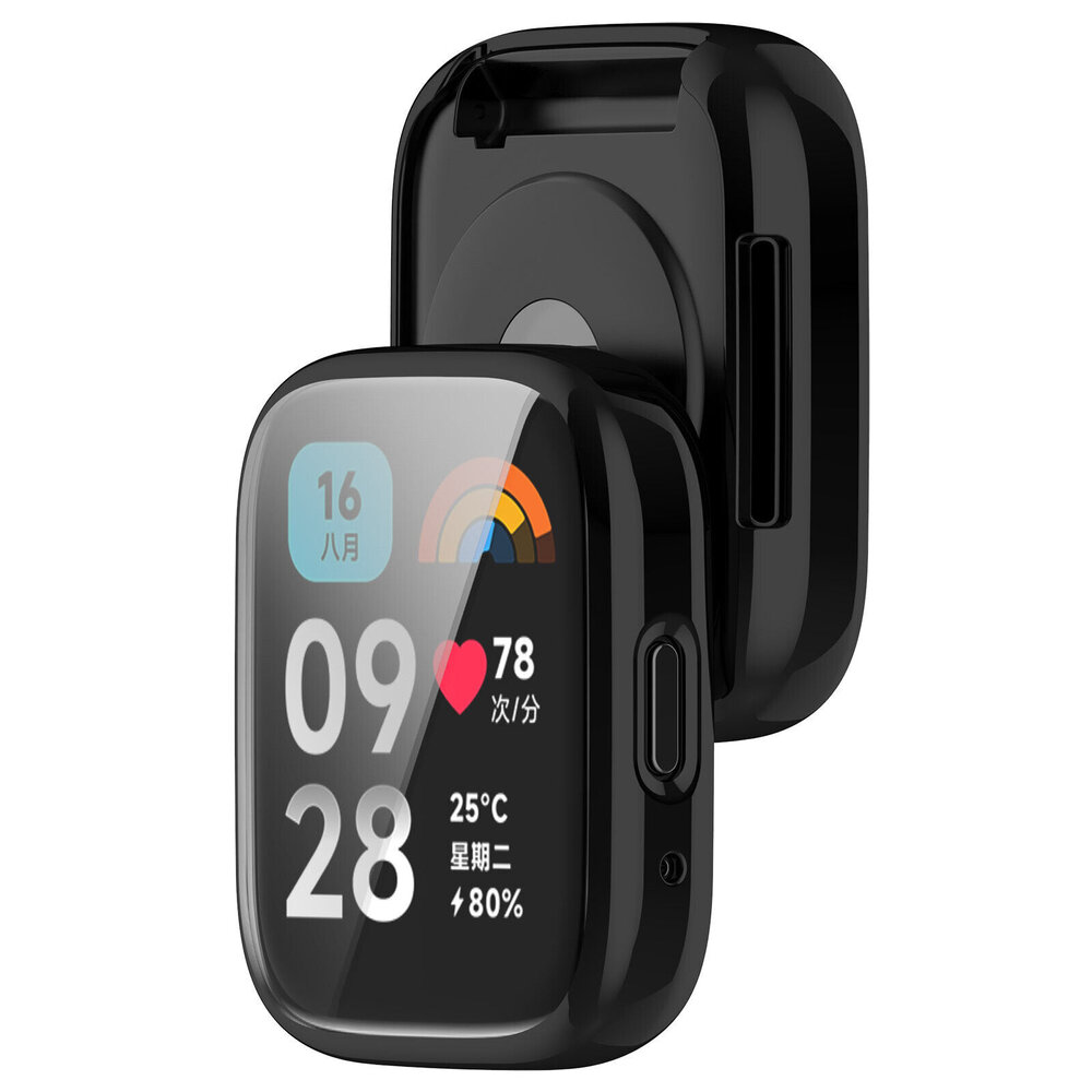Strap-it Strap-it Coque TPU Redmi Watch 3 Active / Lite (noir)