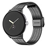 Strap-it Strap-it Bracelet acier de luxe Google Pixel Watch 1/2 (noir) Strap-it Strap-it Bracelet acier de luxe Google Pixel Watch 1/2 (noir)