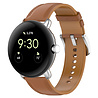 Strap-it Strap-it Bracelet cuir Google Pixel Watch 1/2 (brun) Strap-it Strap-it Bracelet cuir Google Pixel Watch 1/2 (brun)