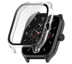 Strap-it Coque rigide avec verre Amazfit GTS 4 (transparent)