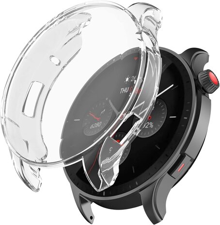 Strap-it Strap-it Coque de TPU Amazfit GTR 4 (Pro) (transparent)