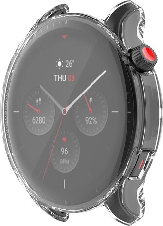 Coque TPU Amazfit GTR 4 (Pro) (noir) 