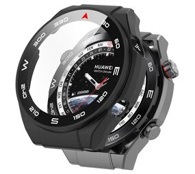 Strap-it Coque rigide avec verre Huawei Watch Ultimate (noir)