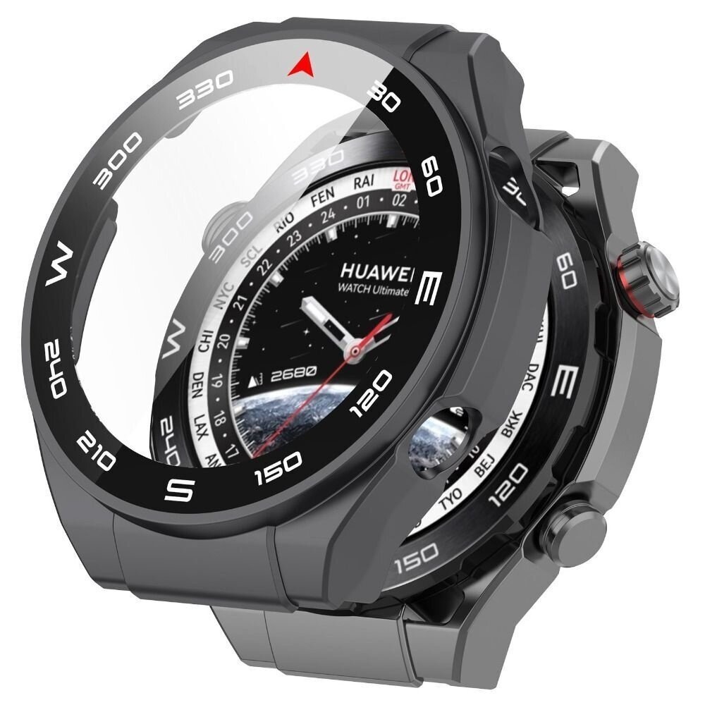 Strap-it Strap-it Coque rigide avec verre Huawei Watch Ultimate (gris)