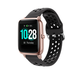 Strap-it Bracelet sport ID205L (gris foncé/noir)