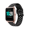 Strap-it Strap-it Bracelet sport ID205L (gris foncé/noir) Strap-it Strap-it Bracelet sport ID205L (gris foncé/noir)