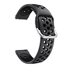 Strap-it Strap-it Bracelet sport ID205L (gris foncé/noir) Strap-it Strap-it Bracelet sport ID205L (gris foncé/noir)