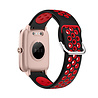 Strap-it Strap-it Bracelet sport ID205L (noir/rouge) Strap-it Strap-it Bracelet sport ID205L (noir/rouge)