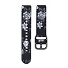 Strap-it Strap-it Bracelet ID205L Grey Flower Strap-it Strap-it Bracelet ID205L Grey Flower