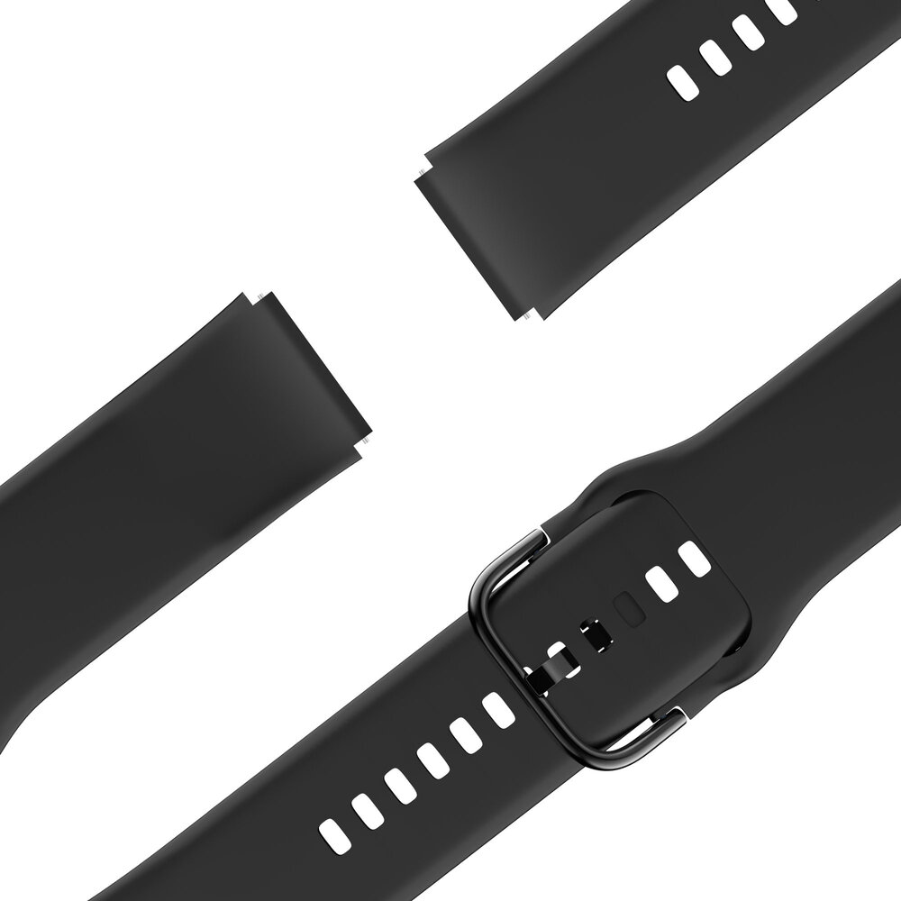 Bandz Bandz Bracelet silicone 'Classic' ID205L (noir)