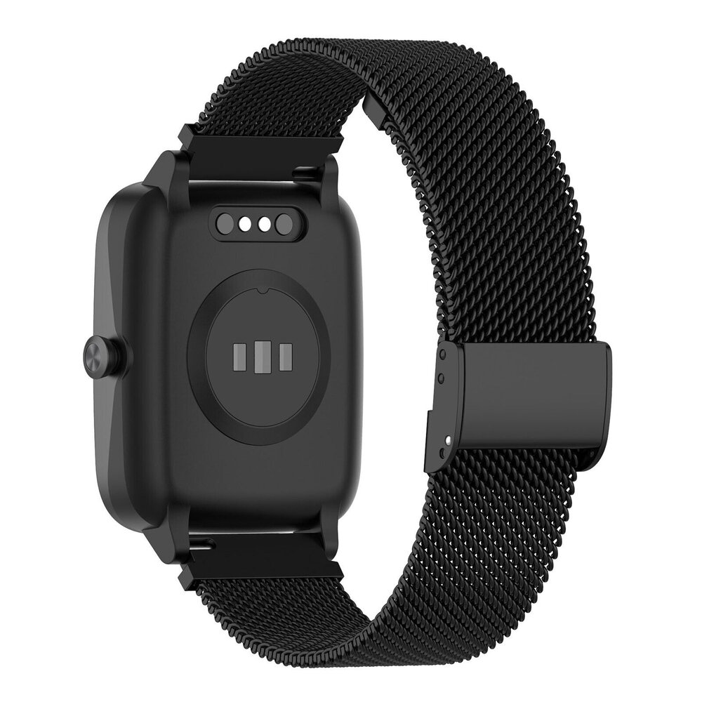 Strap-it Strap-it Bracelet Milanais ID205L (noir) Strap-it Strap-it Bracelet Milanais ID205L (noir)