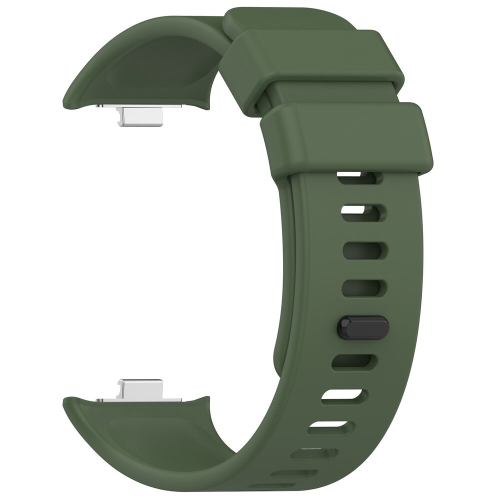 Strap-it Strap-it Bracelet silicone Redmi Watch 4 (vert foncé)
