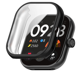 Strap-it Coque de TPU Redmi Watch 4 (noir)