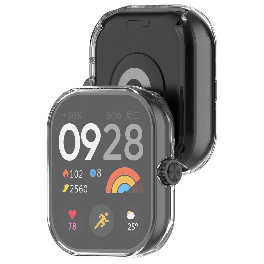 Strap-it Strap-it Coque de TPU Redmi Watch 4 (transparent)
