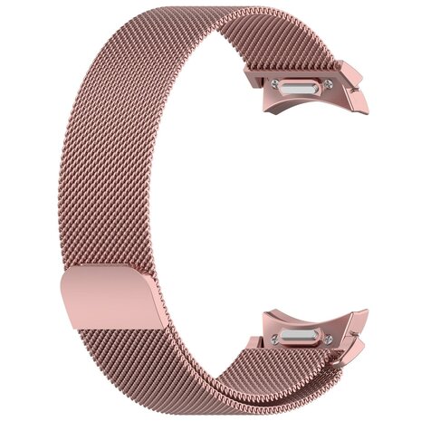 Strap-it Strap-it Bracelet Milanais 'One push' Samsung Galaxy Watch 4 44mm (rose)