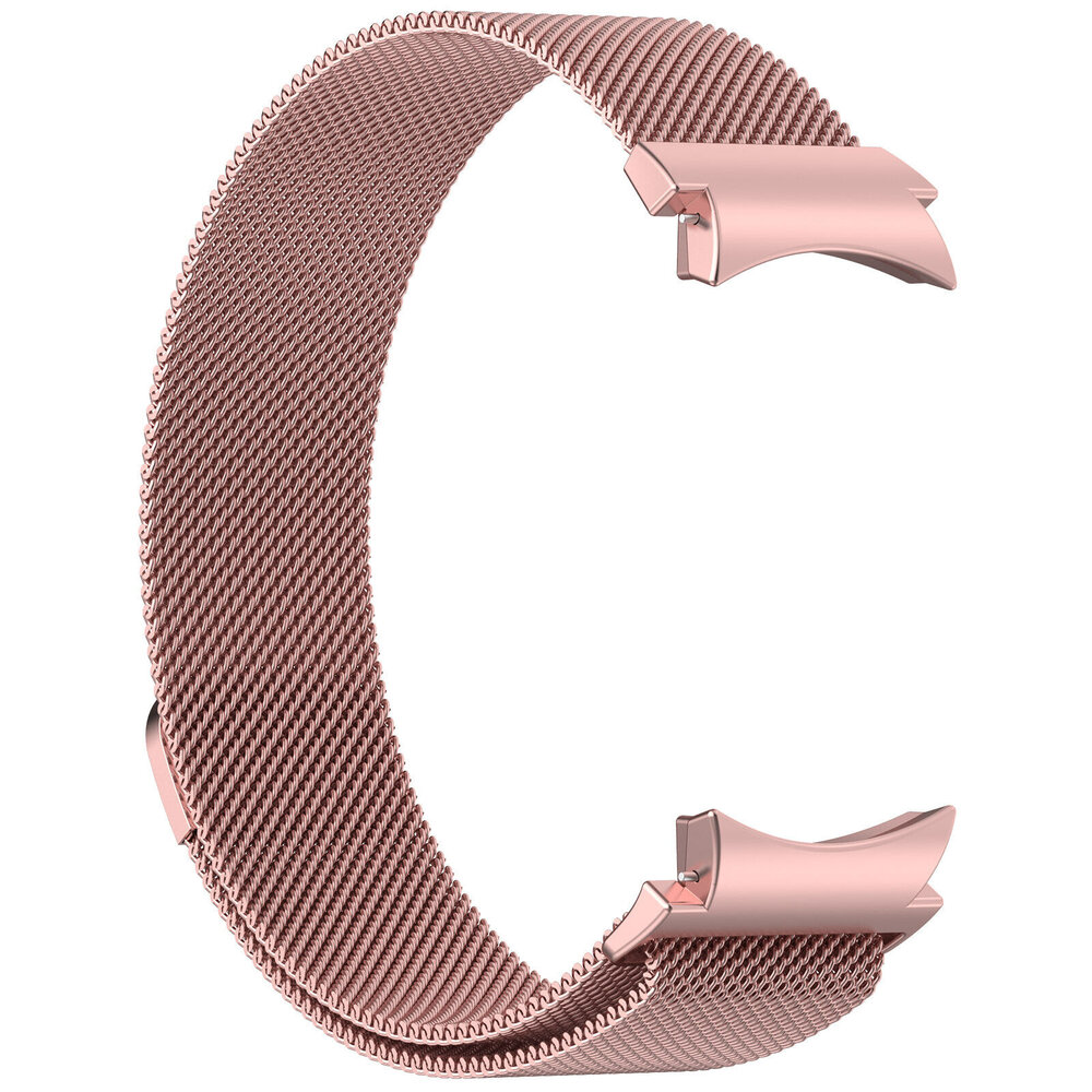 Strap-it Strap-it Bracelet Milanais 'One push' Samsung Galaxy Watch 4 44mm (rose)