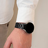 Strap-it Strap-it Bracelet acier 'One push' Samsung Galaxy Watch 4 44mm (noir)