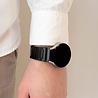 Strap-it Strap-it Bracelet titane de luxe 'One push' Samsung Galaxy Watch 4 44mm (noir) Strap-it Strap-it Bracelet titane de luxe 'One push' Samsung Galaxy Watch 4 44mm (noir)