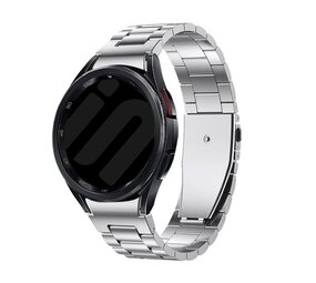 Strap-it Bracelet acier 'One push' Samsung Galaxy Watch 4 Classic 42mm (argent)