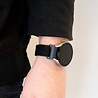 Strap-it Strap-it Bracelet nylon 'One push' Samsung Galaxy Watch 4 Classic 46mm (noir) Strap-it Strap-it Bracelet nylon 'One push' Samsung Galaxy Watch 4 Classic 46mm (noir)