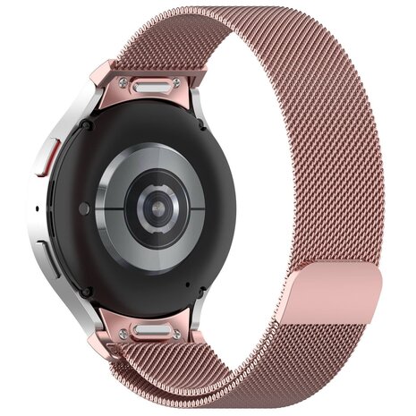 Strap-it Strap-it Bracelet Milanais 'One push' Samsung Galaxy Watch 5 44mm (rose)