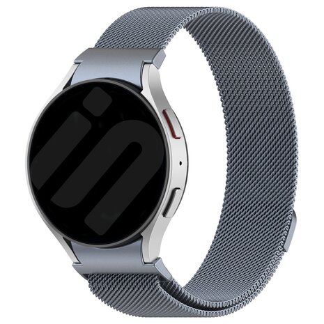 Strap-it Strap-it Bracelet Milanais 'One push' Samsung Galaxy Watch 6 40mm (gris) Strap-it Strap-it Bracelet Milanais 'One push' Samsung Galaxy Watch 6 40mm (gris)