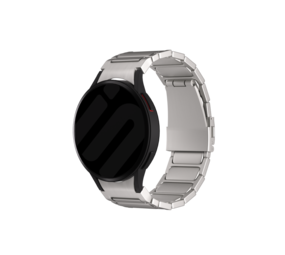 Strap-it Bracelet titane de luxe 'One push' Samsung Galaxy Watch 6 40mm (titanium)