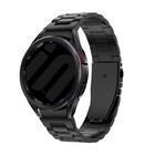 Strap-it Strap-it Bracelet acier 'One push' Samsung Galaxy Watch 6 44mm (noir)