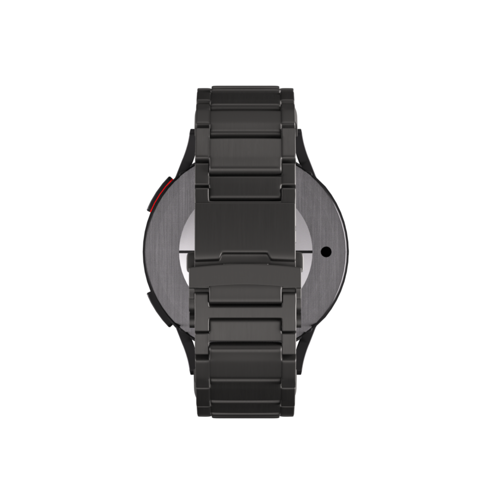 Strap-it Strap-it Bracelet titane 'One push' Samsung Galaxy Watch 6 44mm (graphite)