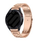 Strap-it Bracelet acier 'One push' Samsung Galaxy Watch 6 Classic 47mm (or rose)