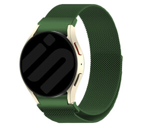 Strap-it Bracelet Milanais 'One push' Samsung Galaxy Watch 4 40mm (vert)