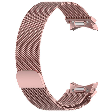 Strap-it Strap-it Bracelet Milanais 'One push' Samsung Galaxy Watch 4 40mm (rose)