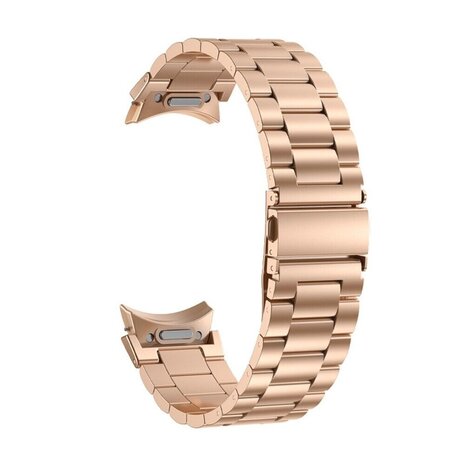 Strap-it Strap-it Bracelet acier 'One push' Samsung Galaxy Watch 4 40mm (or rose) Strap-it Strap-it Bracelet acier 'One push' Samsung Galaxy Watch 4 40mm (or rose)