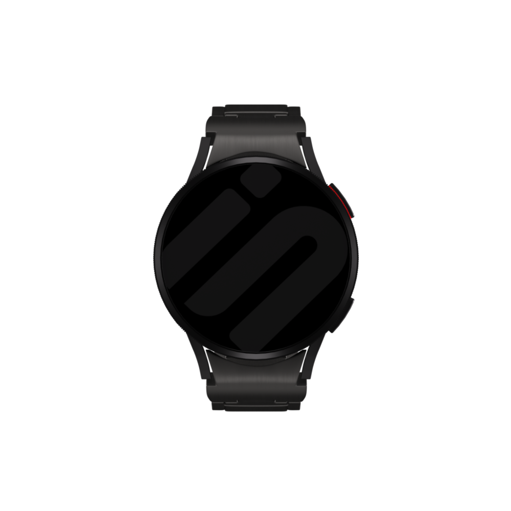 Strap-it Strap-it Bracelet titane 'One push' Samsung Galaxy Watch 4 40mm (graphite)