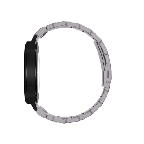 Strap-it Strap-it Bracelet titane de luxe 'One push' Samsung Galaxy Watch 4 40mm (argent) Strap-it Strap-it Bracelet titane de luxe 'One push' Samsung Galaxy Watch 4 40mm (argent)