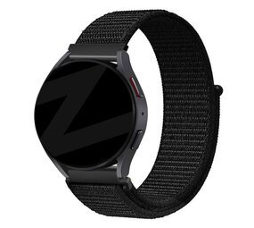 Bandz Bandz Bracelet nylon loop Huawei Watch GT 4 - 46mm (noir)
