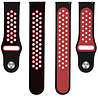 Strap-it Strap-it Bracelet sport Huawei Watch GT 4 - 41mm (noir/rouge) Strap-it Strap-it Bracelet sport Huawei Watch GT 4 - 41mm (noir/rouge)