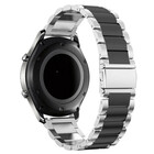 Strap-it Strap-it Bracelet acier Huawei Watch GT 4 - 41mm (argent/noir)