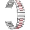 Strap-it Strap-it Bracelet acier Huawei Watch GT 4 - 41mm (argent/rose) Strap-it Strap-it Bracelet acier Huawei Watch GT 4 - 41mm (argent/rose)