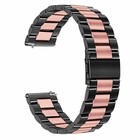 Strap-it Strap-it Bracelet acier Huawei Watch GT 4 - 41mm (noir/rose)