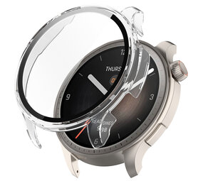 Strap-it Coque rigide avec verre Amazfit Balance (transparent)