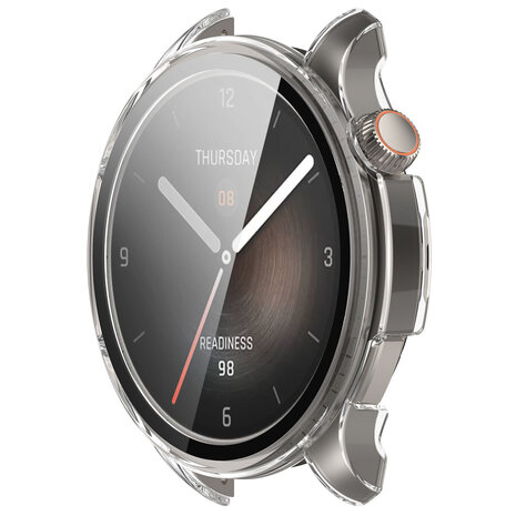 Strap-it Strap-it Coque rigide avec verre Amazfit Balance (transparent)
